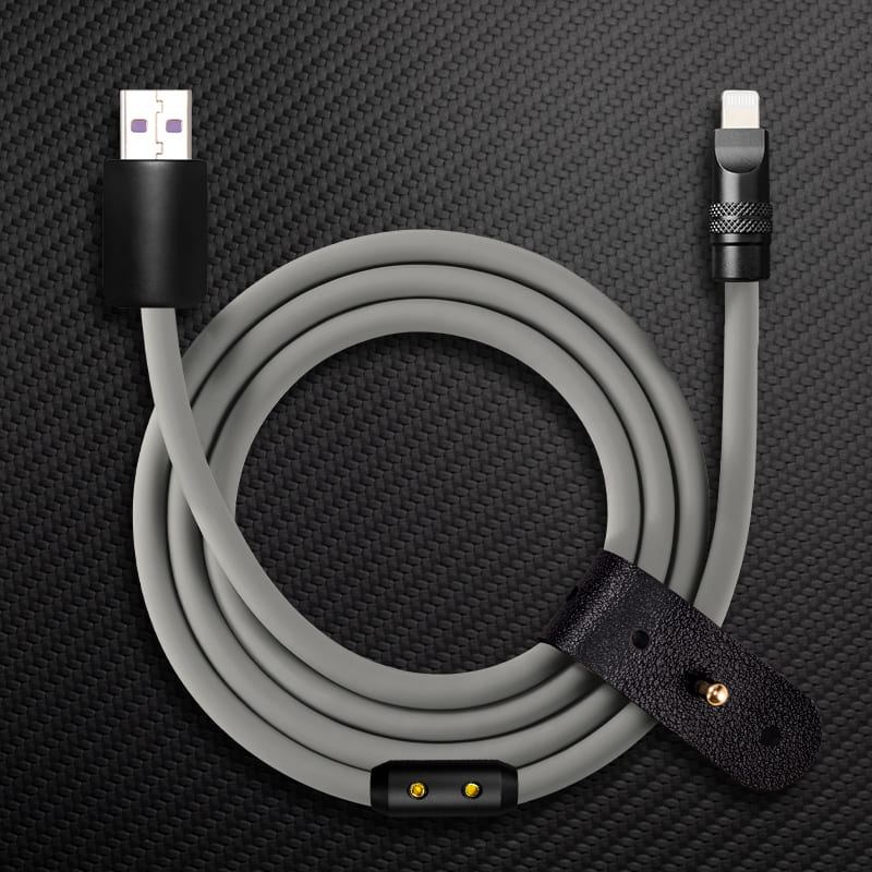 Black Chubby Pro Cable - 13 Colors, Samurai Tough, Fast Charging