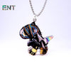"Cyber Chic" Baby Dinosaur Necklace - D01