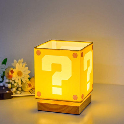 "Vibe" Solid Wood Touch Bedside Lamp