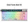 "Cyber" KT68 Smart Screen Mechanical Keyboard - Cool Tune Axis V2