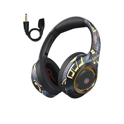 "Cyber" Gaming Headphones With Graffiti