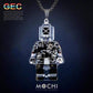 "Cyber Chic" Transparent Edition Necklace