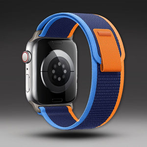 "Two-color Band" Nylon Band For Apple Watch