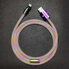 "Transparent Chubby" Special Designed Fast Charge Cable - Colorful Buckle