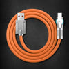 "Chubby Gamer" 180° Rotating Fast Charge Cable - Type 1 (Orange)