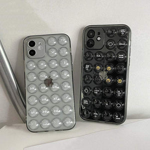 "Chubby" Stress Relief Bubble Phone Case,for iPhone 14/13/12 Series