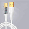 "See Through Me" 100W Transparent Fast Charge Cable - White