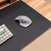 "Chubby" Leather Computer Desk Pad - Black