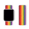 "Colorful Band" Nylon Band For Apple Watch - 12# Rainbow