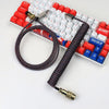 "Chubby" Colorful Aviation Plug Mechanical Keyboard Cable - Black