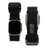"Outdoor Band" Breathable Adjustable Nylon Band For Apple Watch - Black