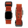 "Outdoor Band" Breathable Adjustable Nylon Band For Apple Watch - Orange