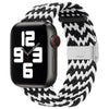 "Gradient Band" Cool Woven Band For Apple Watch - Black White