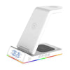 "Vibe" 5-in-1 Folding Wireless Charging Stand - White