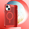 "Chubby" Breathable and Heat Dissipation Magsafe Magnetic iPhone Case - Red