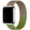 "Milanese Band" Metal Magnetic Band For Apple Watch - Gradient Retro Golden Green