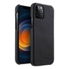 "Chubby" Anti-Shatter Leather Phone Case for iPhone - Black