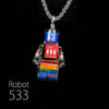 „Cyber ​​Chic“ Regenbogen-Roboter-Anhänger - Roboter 533
