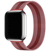 "Milanese Band" Metal Magnetic Band For Apple Watch - Pink Red