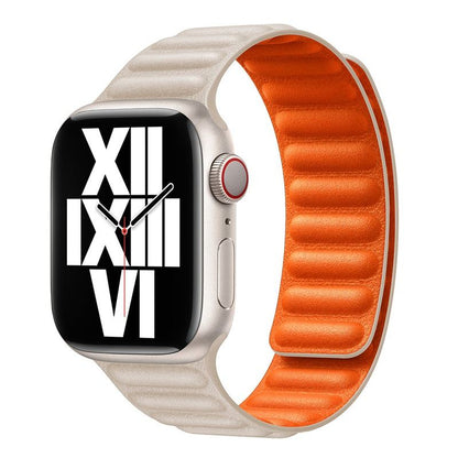 "Magnetic iWatch Band" Leather Loop For Apple Watch