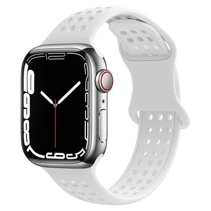 "Breathable Band" Silicone Adjustable Band For Apple Watch