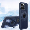 „Cyber“ kühlende und schlanke iPhone-Hülle - Blau