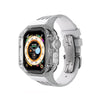 49mm Fluororubber Band Transparent Protective Case For Apple Watch - T3