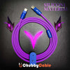 Kasha Chubby - Specially Customized ChubbyCable - Purple+Blue