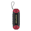 „Explorer“ Wasserdichter tragbarer Bluetooth-Lautsprecher - Rot