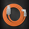 "Chubby Gamer" 180° Rotating Fast Charge Cable - Type 2 (Orange)