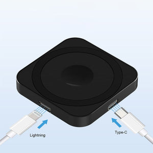3-In-1 Portable Magsafe Magnetic Dual Interface Wireless Charger