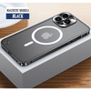 Unzerbrechliches Metallgehäuse „Explorer“ für das iPhone  - SCHWARZ (MagSafe-Unterstützung)