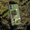"Chubby" Creative Transparent iPhone Case - Green 2