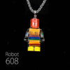 "Cyber Chic" Rainbow Robot Pendant - Robot 608