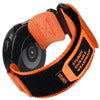 20mm Outdoor Nylon Canvas Loop for Samsung/Garmin/Fossil/Others - Orange