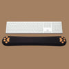 "Chubby Comfort" Silicone Keyboard Wrist Rest & Mouse Pad - Black