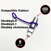 "Chubby" Typ-C-auf-Lightning-Adapter - Splitter