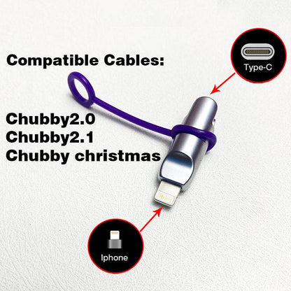 "Chubby" Type-C to Lightning Adapter