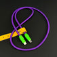 "Chubby" Vibrant Color-block Braided Charge Cable