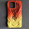 Skeleton Heat Dissipation Full Cover Silicone Soft iPhone Case - T1