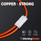 "Chubby Plus" 2 IN 1 Fast Charge Cable (C+Lightning) - St. Patrick's Day Edition