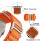 "Outdoor Band" Alpine Nylon Sport Band with Leather for Apple Watch