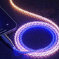 "Vibe" Glowing Charge Cable With Breathable Light