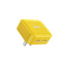 "Chubby" 40W Dual Port Fast Charger - Yellow