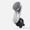 "Cyber" Magnetic Rotatable Car Phone Holder - SILVER