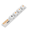 "Cyber" Desktop Cable Finishing Fixer - WHITE