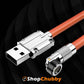 "Chubby 540°" 3 IN 1 Fast Charge Magnetic Chubby Cable