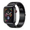 "Business Band" Metal Stainless Steel Band For Apple Watch - Black(Three-Bead Steel Belt)