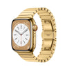 "Business Band" Stainless Steel Band With Butterfly Clasp for Apple Watch - Gold(Butterfly Buckle)