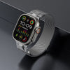 "Business Milanese Band" Magnetic Metal Band For Apple Watch - Titanium Silver